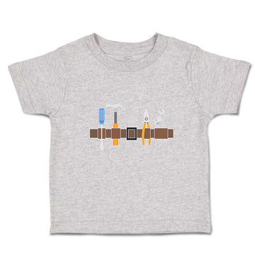 Toddler Clothes Carpenterer Costume Belt and Tools Equipment Toddler Shirt