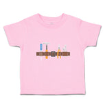 Toddler Clothes Carpenterer Costume Belt and Tools Equipment Toddler Shirt