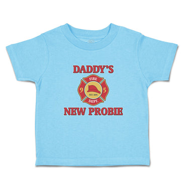 Cute Toddler Clothes Daddy's New Probe with Badge Toddler Shirt Cotton