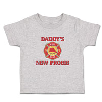 Cute Toddler Clothes Daddy's New Probe with Badge Toddler Shirt Cotton