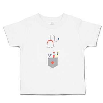 Toddler Clothes Doctor Costume with Medical Equipment and Stethoscope Cotton