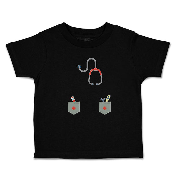 Toddler Clothes Doctor Costume with Medical Equipment and Stethoscope Cotton