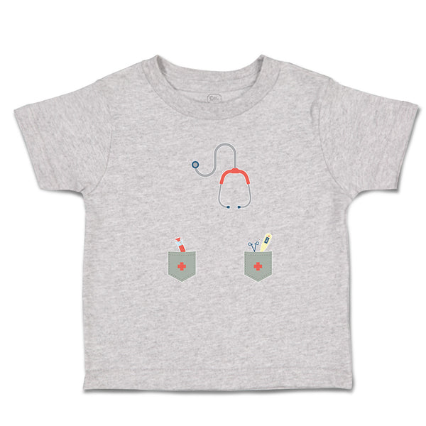 Toddler Clothes Doctor Costume with Medical Equipment and Stethoscope Cotton