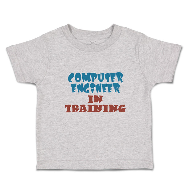 Cute Toddler Clothes Computer Engineer in Training Toddler Shirt Cotton