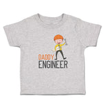 Cute Toddler Clothes Daddy Engineer Profession Boy with Helmet and Tools Cotton