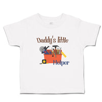 Cute Toddler Clothes Daddy's Little Helper Profession Carpenterer with Tools Box