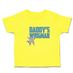 Cute Toddler Clothes Daddy's Wingman Airplane Toddler Shirt Baby Clothes Cotton