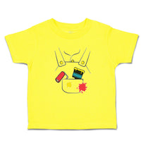 Cute Toddler Clothes Painter Costume Brush and Roller Toddler Shirt Cotton