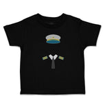 Cute Toddler Clothes Pilot Costume Hat and Insignias Toddler Shirt Cotton