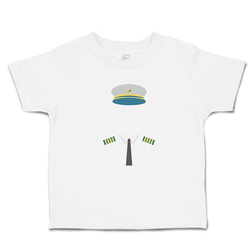 Cute Toddler Clothes Pilot Costume Hat and Insignias Toddler Shirt Cotton