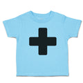 Cute Toddler Clothes Emergency First Aid Black Cross Toddler Shirt Cotton