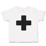 Cute Toddler Clothes Emergency First Aid Black Cross Toddler Shirt Cotton