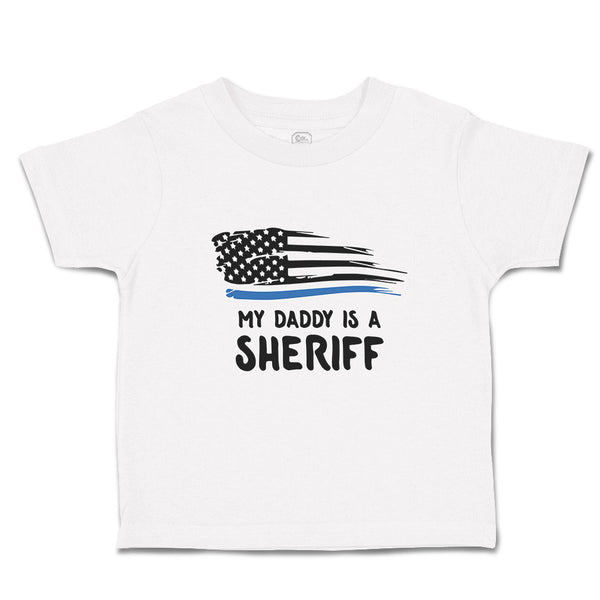 My Daddy Is A Sheriff Country Police Flag