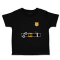 Cute Toddler Clothes Police Officer Costume B Badge Gun Toddler Shirt Cotton