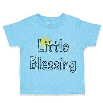 Toddler Clothes Little Blessing Christian Jesus God Toddler Shirt Cotton