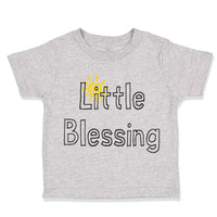 Toddler Clothes Little Blessing Christian Jesus God Toddler Shirt Cotton