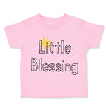 Toddler Clothes Little Blessing Christian Jesus God Toddler Shirt Cotton