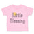 Toddler Clothes Little Blessing Christian Jesus God Toddler Shirt Cotton