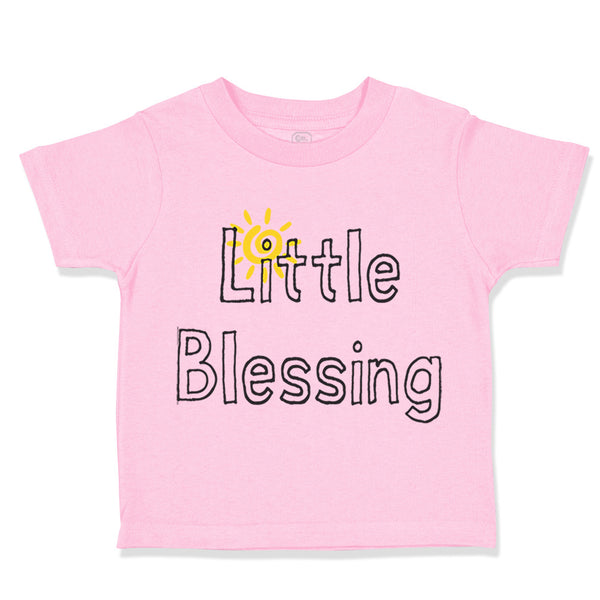 Toddler Clothes Little Blessing Christian Jesus God Toddler Shirt Cotton