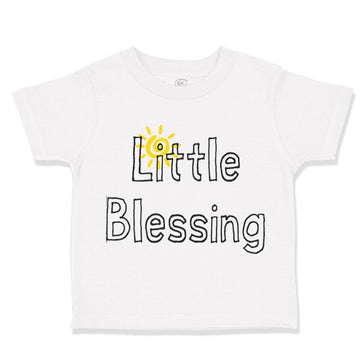 Toddler Clothes Little Blessing Christian Jesus God Toddler Shirt Cotton