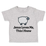 Toddler Clothes Jesus Loves Me This I Know Christian Jesus God Style C Cotton