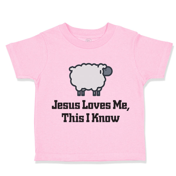 Toddler Clothes Jesus Loves Me This I Know Christian Jesus God Style C Cotton