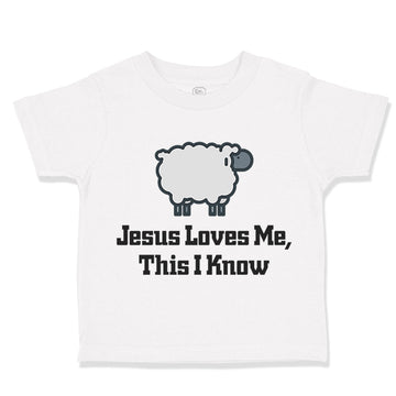 Toddler Clothes Jesus Loves Me This I Know Christian Jesus God Style C Cotton