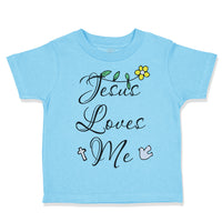 Toddler Clothes Jesus Loves Me Christian Jesus Toddler Shirt Baby Clothes Cotton