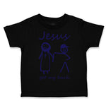 Toddler Clothes Jesus Got My Back Christian Jesus God Toddler Shirt Cotton