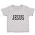 Toddler Clothes Jesus Name Religious Christian Toddler Shirt Baby Clothes Cotton