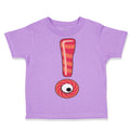 Toddler Clothes Exclamation Mark with Eye School Graduation Toddler Shirt Cotton