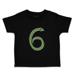 Toddler Clothes Snake Birthday-6-Shaped Holidays and Occasions Birthday Cotton