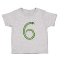 Toddler Clothes Snake Birthday-6-Shaped Holidays and Occasions Birthday Cotton