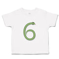 Toddler Clothes Snake Birthday-6-Shaped Holidays and Occasions Birthday Cotton