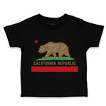 Toddler Clothes California Flag Toddler Shirt Baby Clothes Cotton