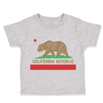 Toddler Clothes California Flag Toddler Shirt Baby Clothes Cotton