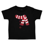 Toddler Clothes Christmas Snowman Costume Scarf Buttons Toddler Shirt Cotton