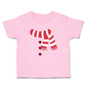 Toddler Clothes Christmas Snowman Costume Scarf Buttons Toddler Shirt Cotton