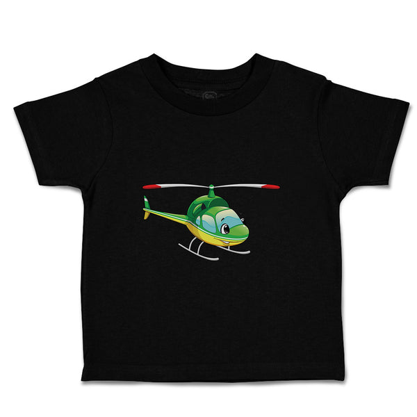 Toddler Clothes Helicopter with Face Green Cars & Transportation Helicopter