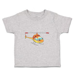 Toddler Clothes Helicopter with Face Orange Cars & Transportation Helicopter