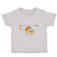 Toddler Clothes Helicopter with Face Orange Cars & Transportation Helicopter