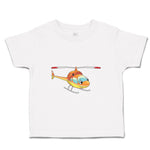 Toddler Clothes Helicopter with Face Orange Cars & Transportation Helicopter