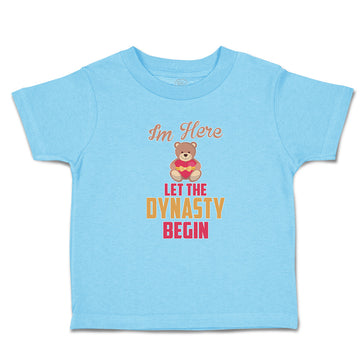 Toddler Clothes Im Here Let The Dynasty Begin Toy Teddy Bear with Heart Cotton