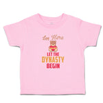 Toddler Clothes Im Here Let The Dynasty Begin Toy Teddy Bear with Heart Cotton