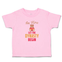 Toddler Clothes Im Here Let The Dynasty Begin Toy Teddy Bear with Heart Cotton