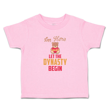 Toddler Clothes Im Here Let The Dynasty Begin Toy Teddy Bear with Heart Cotton