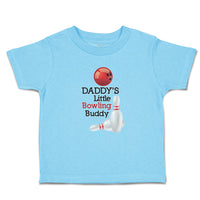 Toddler Clothes Daddy's Little Bowling Buddy Sport Tenpins Bowling and Ball