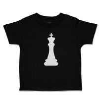 Cute Toddler Clothes Chess Sport Game King Silhouette Toddler Shirt Cotton