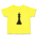 Cute Toddler Clothes Chess Sport Game King Silhouette Toddler Shirt Cotton