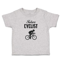 Cute Toddler Clothes Furure Cyclist Sports Toddler Shirt Baby Clothes Cotton